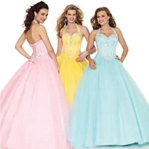 Gorgeous PINK Halloween Ballgown Cosplay Costume